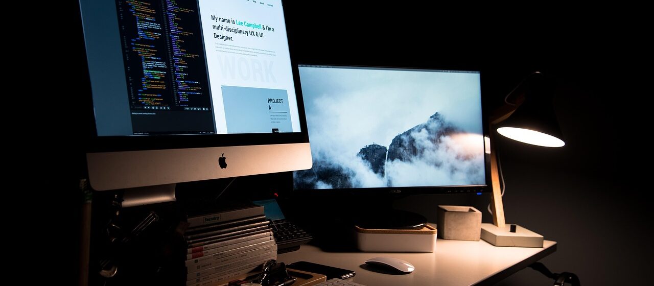 apple, books, computers, desk, desktop, keyboard, lamp, mac, work space, black computer, black book, black laptop, black books, black work, black apple, black desk, black keyboard, black lamp, desktop, desktop, mac, mac, mac, mac, mac, work space